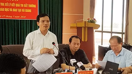 Sau chiêu trò nâng điểm ở Hà Giang: Có tiếp tục kỳ thi THPT quốc gia hay không?