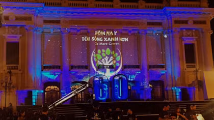 Cả nước đồng loạt tắt đèn hưởng ứng “Giờ Trái đất năm 2018”
