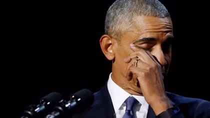 Những giọt nước mắt sau bài diễn văn chia tay của Tổng thống Obama