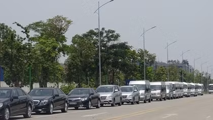 Khoảnh khắc ấn tượng trên đường phục vụ đoàn Tổng thống