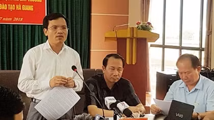Gian lận thi THPT quốc gia ở Hà Giang: Tiết lộ gây sốc từ người trong cuộc
