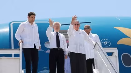 Chủ tịch Cuba và Tổng Bí thư Nguyễn Phú Trọng thăm Santiago De Cuba