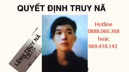 Truy nã đặc biệt sát thủ có nhiều lệnh truy nã bắn trọng thương cán bộ Công an