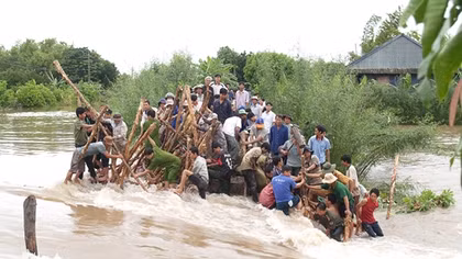 Lực lượng Công an chủ động ứng phó với mưa lũ