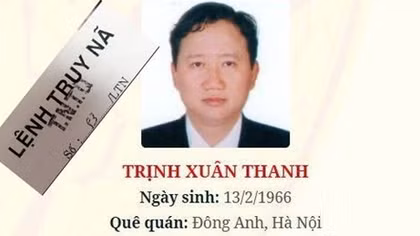 Interpol đã phát lệnh truy nã đỏ ông Trịnh Xuân Thanh