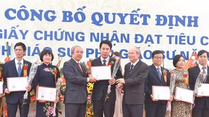 Lùi thời hạn công bố kết quả rà soát giáo sư, phó giáo sư