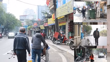 Ngán ngẩm cảnh người đi bộ bị "đẩy đuổi" trên nhiều tuyến phố Hà Nội