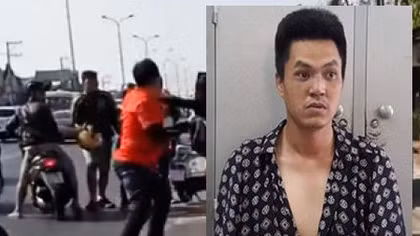Con nghiện bịa chuyện va quệt giao thông,"tống tiền" người đi đường
