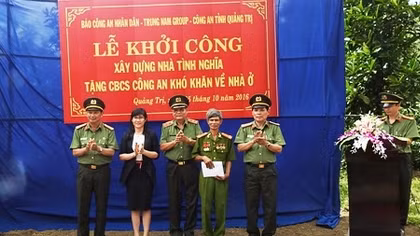 Khởi công xây nhà tình nghĩa ở rẻo cao Hướng Hóa, Quảng Trị