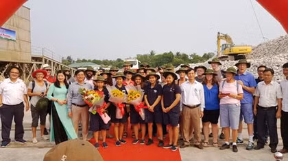 Quảng Trị đón đoàn khách quốc tế đầu tiên trong năm 2019 bằng đường biển