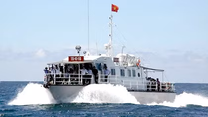 Tăng chuyến tàu du lịch ra đảo Cồn Cỏ