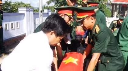 Tìm thấy hài cốt liệt sĩ Lê Hồng Ngự và Hàn Duyên Tư tại Quảng Trị 