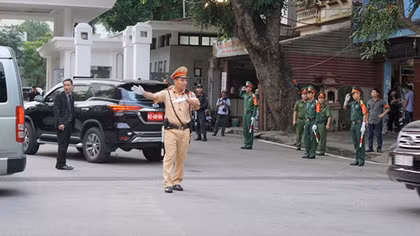 An ninh được thắt chặt tại Lễ quốc tang Chủ tịch nước Trần Đại Quang