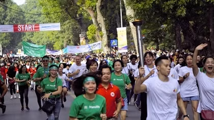 "Cuộc chạy vì trẻ em Hà Nội 2018" quyên góp được hơn 1 tỷ đồng 