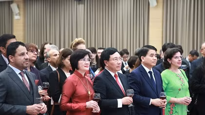 Gặp mặt Đoàn Ngoại giao nhân dịp Tết Canh Tý 2020