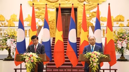 Toàn văn Tuyên bố chung Việt Nam - Lào