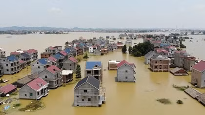 71 sông vượt cảnh báo, Trung Quốc báo động lũ lớn