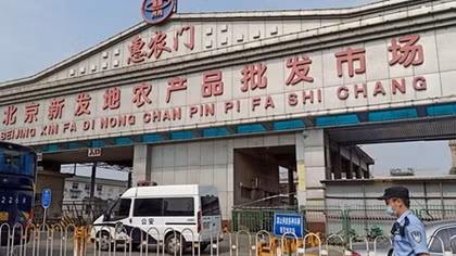 Trung Quốc tạm dừng hoạt động buôn bán tại chợ Tân Phát Địa