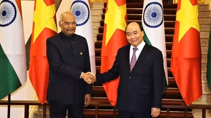 Thủ tướng Nguyễn Xuân Phúc hội kiến Tổng thống Ấn Độ Ram Nath Kovind
