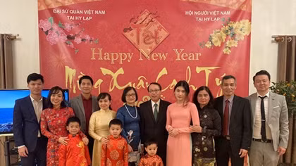 Ấm áp Tết Cộng đồng mừng xuân Canh Tý 2020 của người Việt tại Hy Lạp