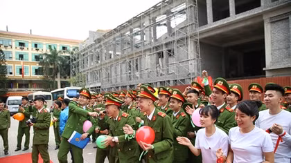Tưng bừng ngày hội tuổi trẻ của Cục Quản lí trại giam và Quản lí tạm giữ, tạm giam
