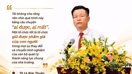 11.000 hiệu trưởng, hiệu phó làm giáo viên: Đừng coi đó là bước lùi nghề nghiệp!