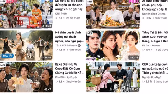 Phim ngắn AI bủa vây, cuốn người xem vào vòng xoáy không hồi kết