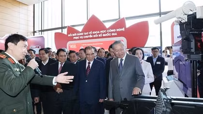 Công bố Quyết định thành lập Ban Chỉ đạo Trung ương về phát triển khoa học, công nghệ, đổi mới sáng tạo và chuyển đổi số