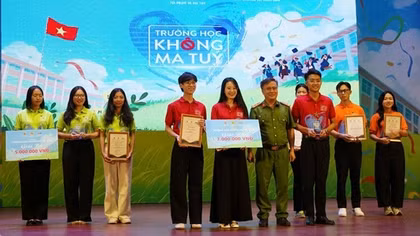 Tổ chức cuộc thi "Trường học không ma túy năm 2025"