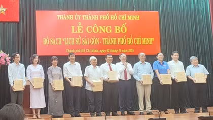 TP Hồ Chí Minh ra mắt bộ thông sử về tiến trình lịch sử hình thành và phát triển
