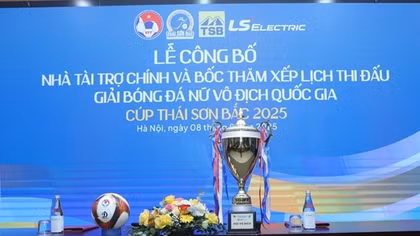 Bốc thăm lịch thi đấu Giải bóng đá nữ Vô địch Quốc gia 2025