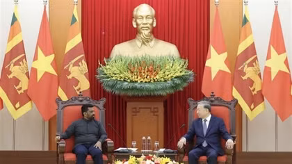 Tổng Bí thư: Việt Nam mong muốn đồng hành và hợp tác với Sri Lanka