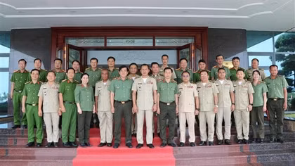 Công an 2 tỉnh An Giang và Kandal phối hợp chặt chẽ trong phòng, chống tội phạm