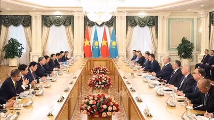 Nâng cấp quan hệ Việt Nam – Kazakhstan lên Đối tác chiến lược