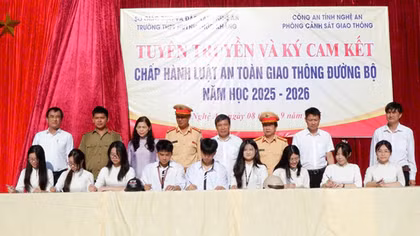 Điểm sáng trong phong trào “Toàn dân bảo vệ an ninh Tổ quốc” tại Trường THPT Huỳnh Thúc Kháng