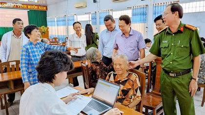 Thu nhận mẫu ADN thân nhân liệt sĩ chưa xác định danh tính trên địa bàn tỉnh An Giang