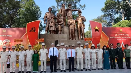 TP Hồ Chí Minh: Nhiều hoạt động ý nghĩa nhân kỷ niệm 80 năm Ngày truyền thống CAND