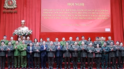Xây dựng cán bộ kiểm tra các cấp trong CAND “trong sáng như gương, sắc bén như gươm”