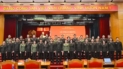 Cục Công tác chính trị phát động phong trào thi đua "Ba nhất"