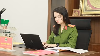 Nữ Phó Công an phường năng động, nhiệt huyết
