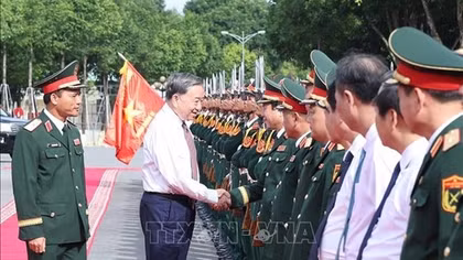 Xây dựng Quân đoàn 12 thực sự là 'quả đấm thép' trong giai đoạn mới