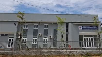 Nhiều hạng mục tại Trung tâm Đăng kiểm xe cơ giới Huế xây dựng không đúng thiết kế