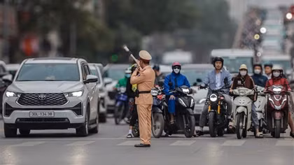 CSGT Hà Nội chủ động ứng trực, tuần tra đảm bảo TTATGT xuống đến cơ sở