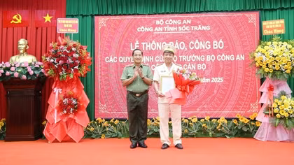 Đại tá Phạm Quốc Việt phụ trách Công an tỉnh Sóc Trăng