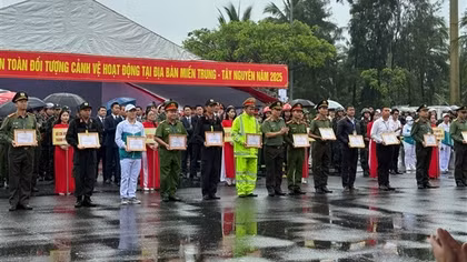 Bảo đảm an ninh, an toàn đối tượng cảnh vệ hoạt động tại khu vực miền Trung - Tây Nguyên