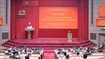 Tổng kết công tác đảng, trao giải Búa liềm vàng và cuộc thi chính luận bảo vệ nền tảng tư tưởng của Đảng trong CAND