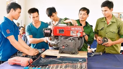 Thanh niên, lao động nông thôn được hỗ trợ học phí, tiền ăn, tiền đi lại khi học nghề