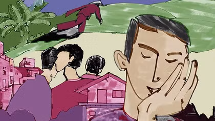 Còng gió đi mưa