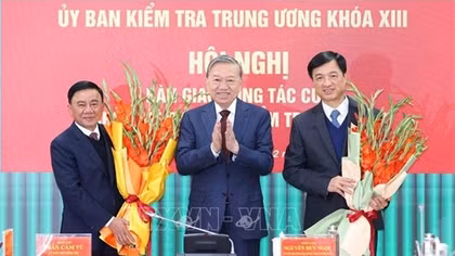 Nhiệm vụ trọng tâm của ngành kiểm tra là không để lọt vào cấp ủy cán bộ suy thoái