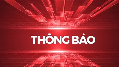 Thông báo điều tra xác minh vụ TNGT
